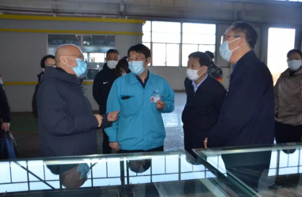 市政協副主席郝寶清一行赴不銹鋼產業園區調研指導復工復產工作